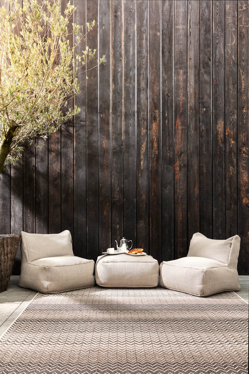 Luxury outdoor Pouf Dotty Medium