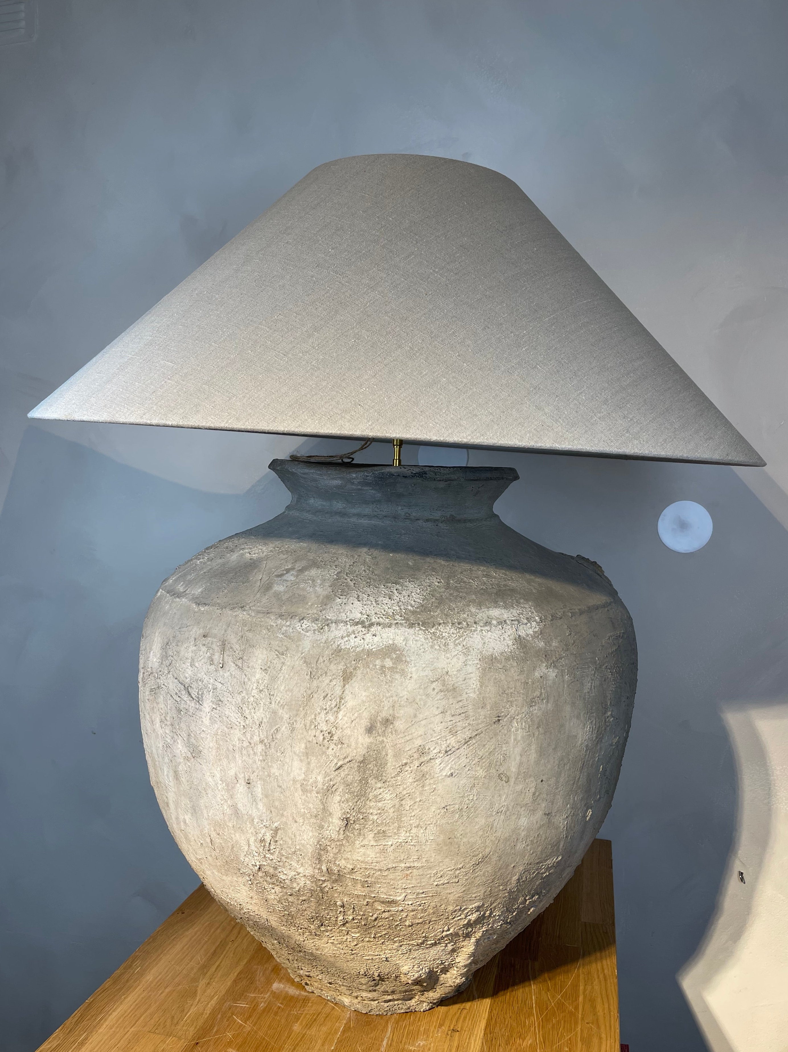 XL Indonesian Table Lamp