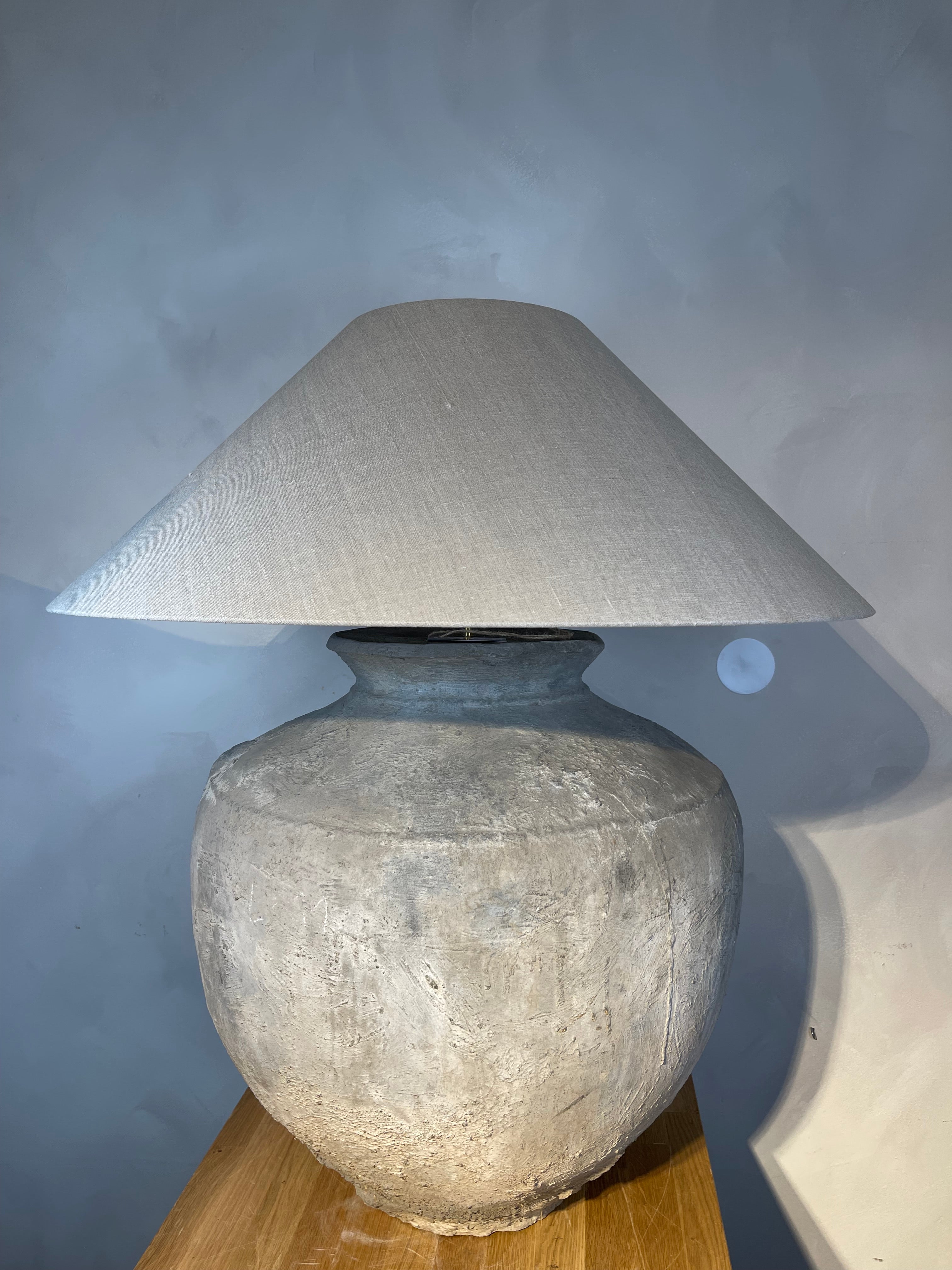 XL Indonesian Table Lamp