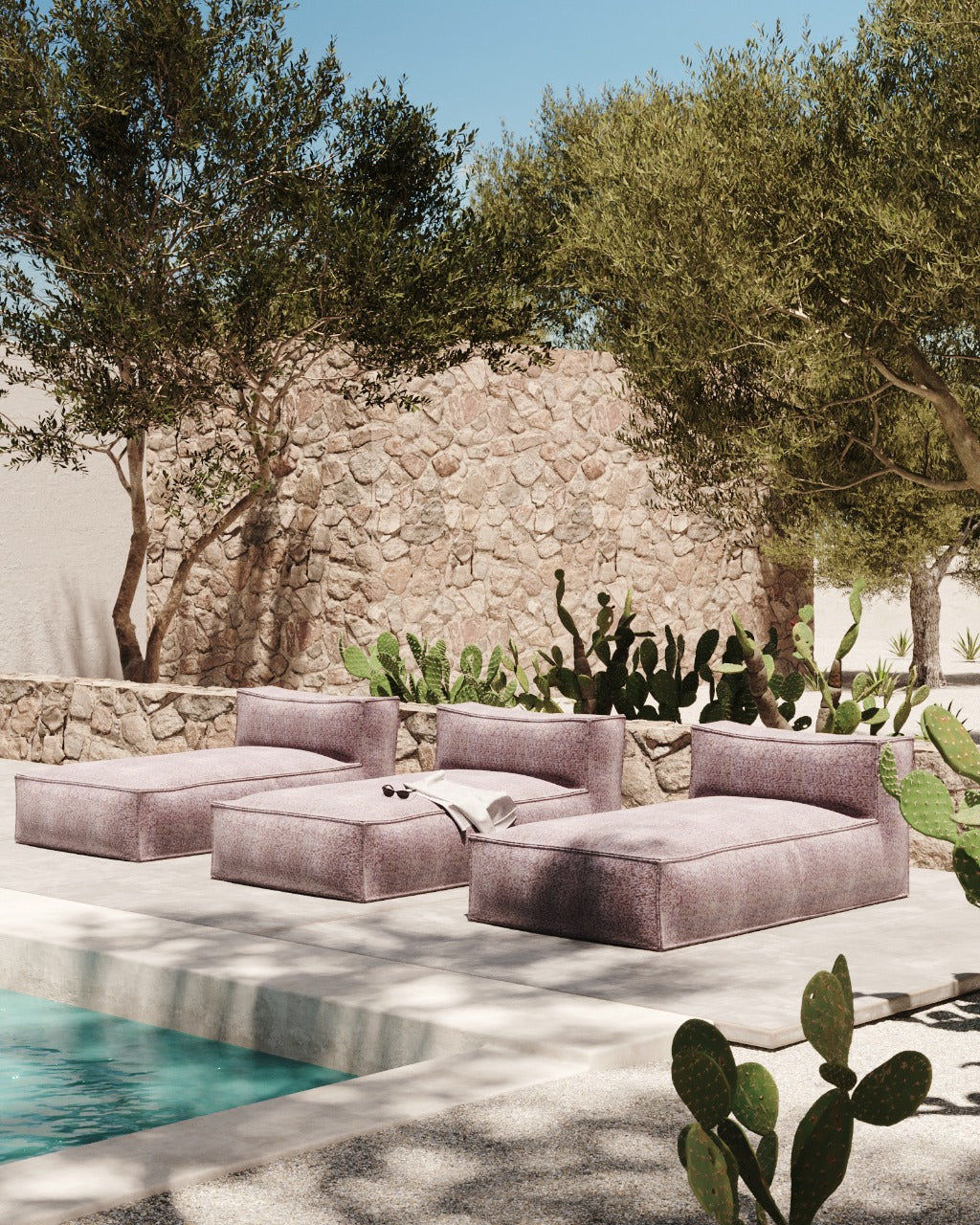 Luxury outdoor Silky Long Chair